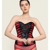 Zorina Waist Reducing Authentic Steel Boned Overbust Corset