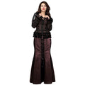 Alex Steampunk Two Piece Long Dress