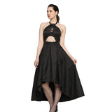 Bite Me Embroidered Ladies Gothic Dress