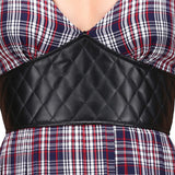 Brgenia Mid Length Scottish Check Dress