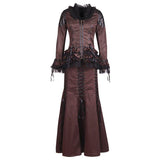 Alex Steampunk Two Piece Long Dress