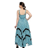 Cat printed Ladies Long Dress