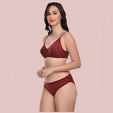 Comfort Bliss 2-Pack Lightly Padded Bra & Panty Set