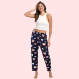 Ladies casual printed warm Pajama (Pk of 2)