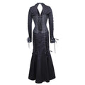 Sabella Gothic Authentic Steel Boned Overbust Corset Dress