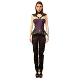 Rabhartach Gothic Authentic Steel Boned Overbust Corset Dress