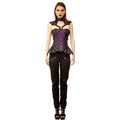 Rabhartach Gothic Authentic Steel Boned Overbust Corset Dress
