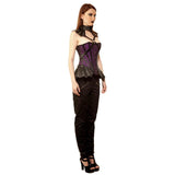 Rabhartach Gothic Authentic Steel Boned Overbust Corset Dress
