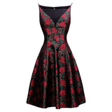 Kazia Floral V-Neck Dress