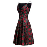 Kazia Floral V-Neck Dress