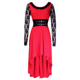 Gisella Black & Red Gothic Dress