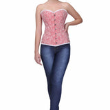 Nessa Rose Pink Sweet Heart Overbust Corset