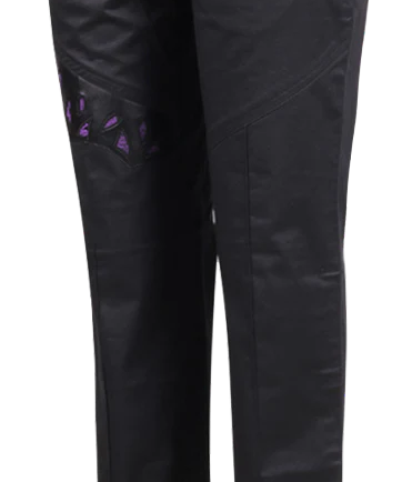 Loreto Black Gothic Straight Pants