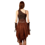 Gisella Steampunk Asymmetrical Dress