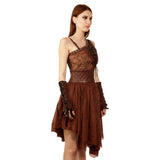 Gisella Steampunk Asymmetrical Dress