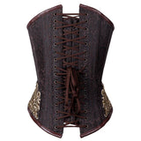 Madhavi Steampunk Authentic Steel Boned Overbust Corset