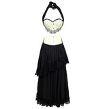 Babette Couture Authentic Steel Boned Overbust Corset Dress