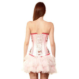 Waathiq Couture Authentic Steel Boned Long Lined Overbust Corset Dress