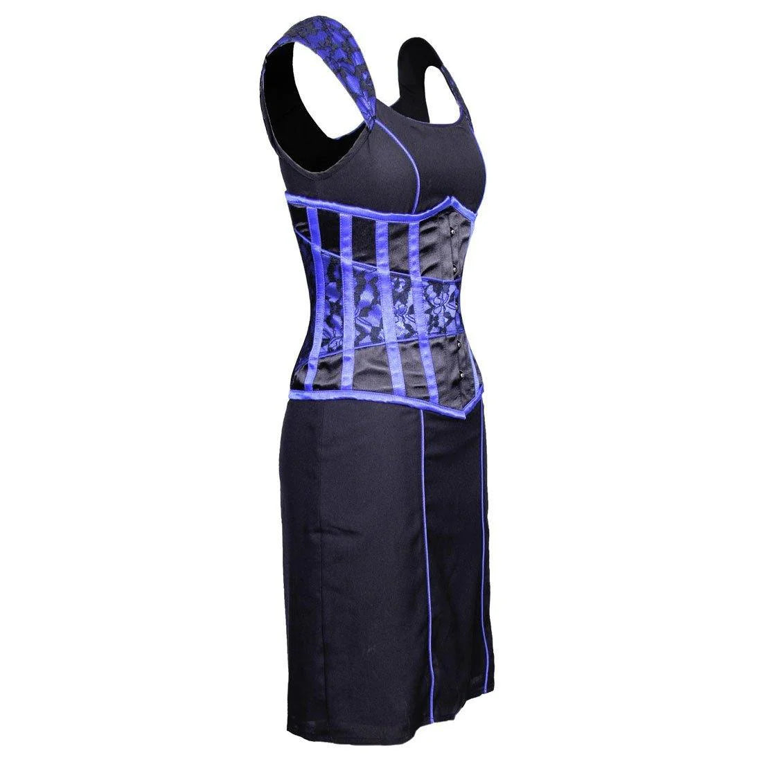 Sacagawea Authentic Steel Boned Underbust Corset Dress