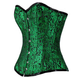 Urania Authentic Overbust Corset Black Green