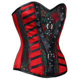 Zorina Waist Reducing Authentic Steel Boned Overbust Corset