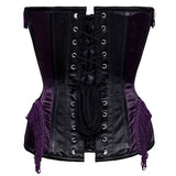 Delightful Waist Reducing Burlesque Overbust Corset
