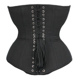 Black waist reducing overbust Corsets