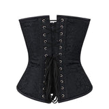 Gothic Authentic Steel Boned Waist Training Overbust Corset
