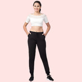 Lober Women’s Winter Cotton Jogger Pants – Pack of 2