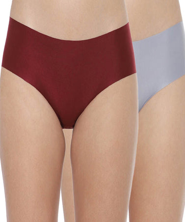 Sexy Plain Pack Of 2 Bikini Panties