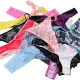 Six Assorted styles Thong's in One Pack
