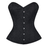 Gothic Authentic Steel Boned Waist Training Overbust Corset