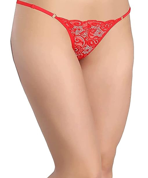 Women's Lace G-String Set - Pack of 4