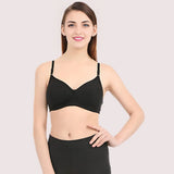 Black Non Wired Padded Bra