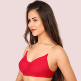 3 Pairs Clear Transparent Back Regular Bras