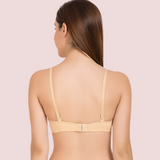 ♥Super Fine Cotton Beige Bra (PK Of 2)